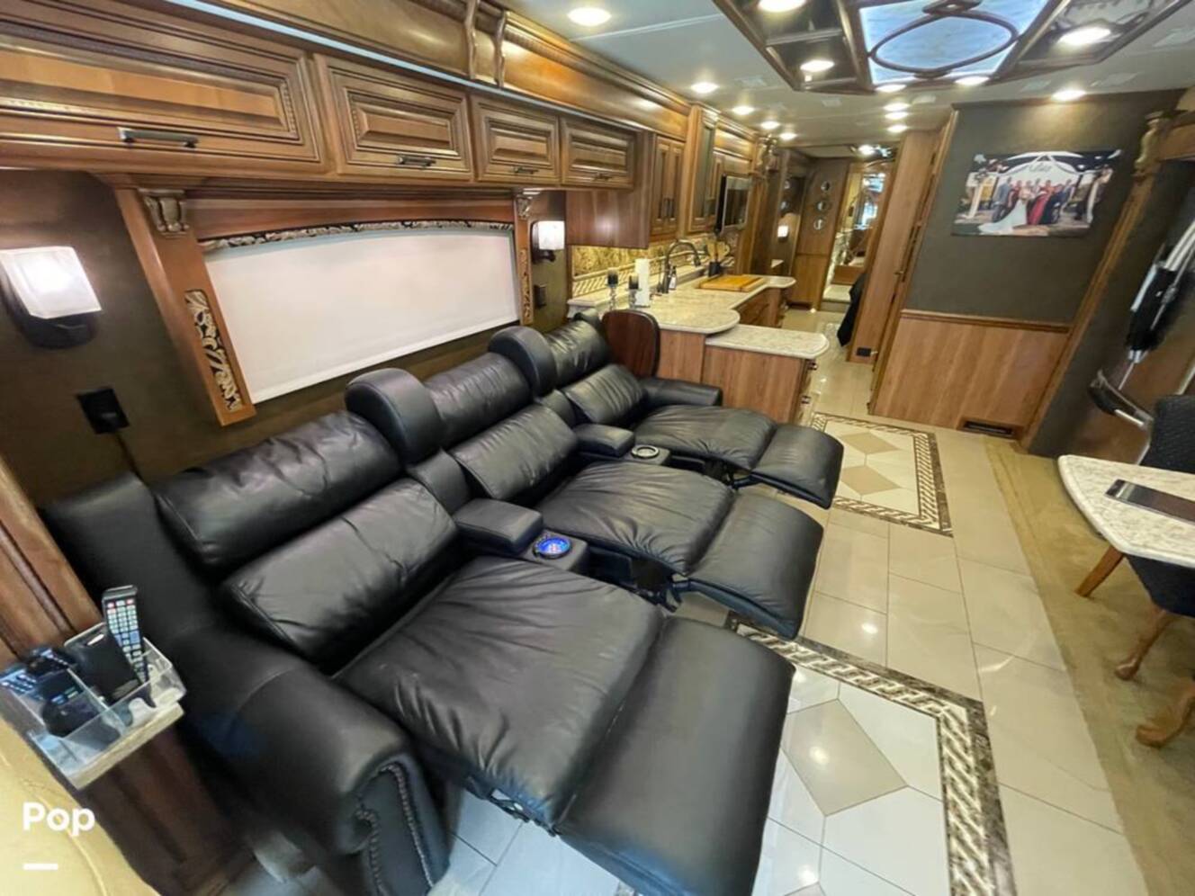 A photo of this 2015 Entegra Coach Cornerstone 45B