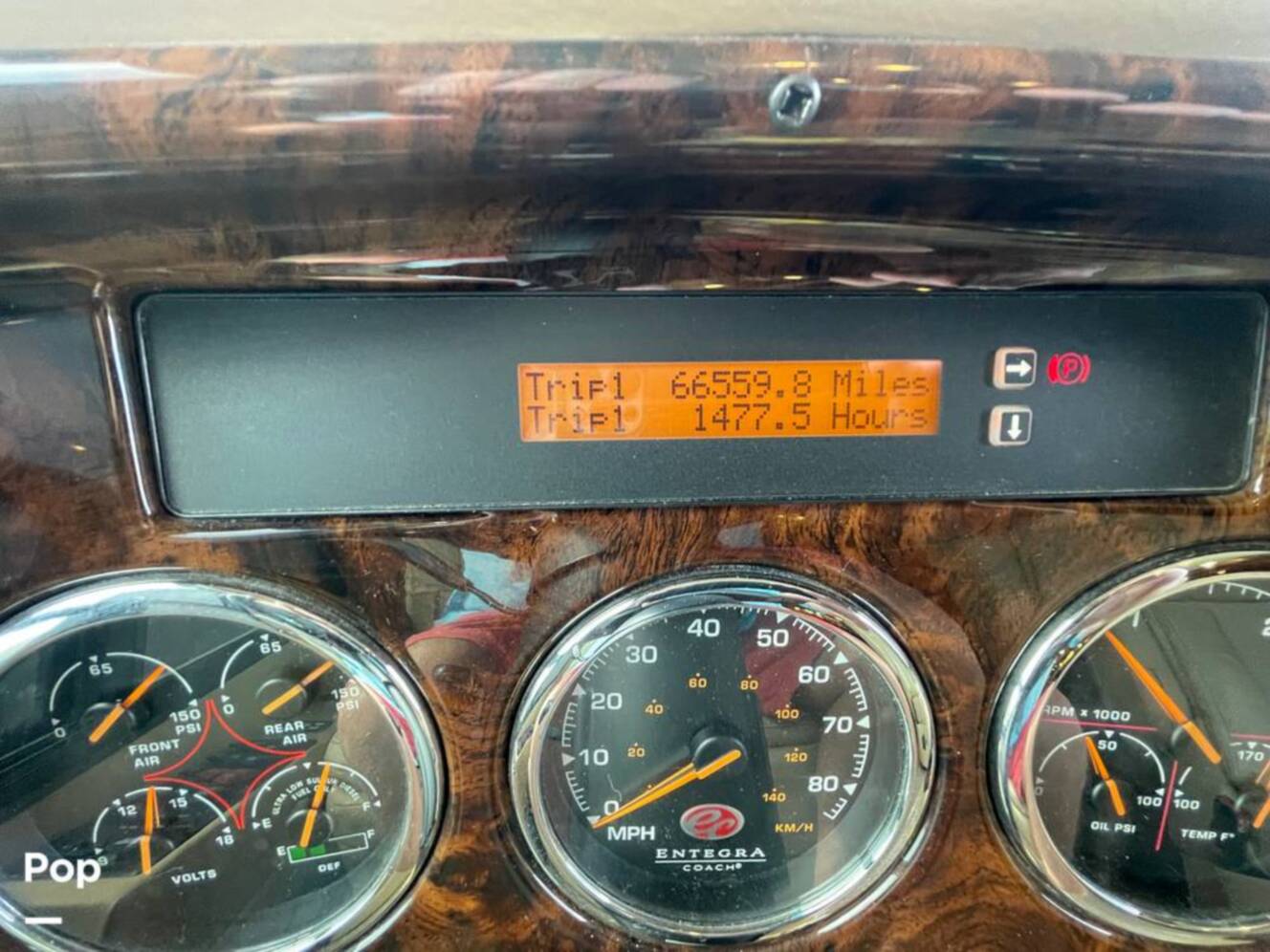 A photo of this 2015 Entegra Coach Cornerstone 45B