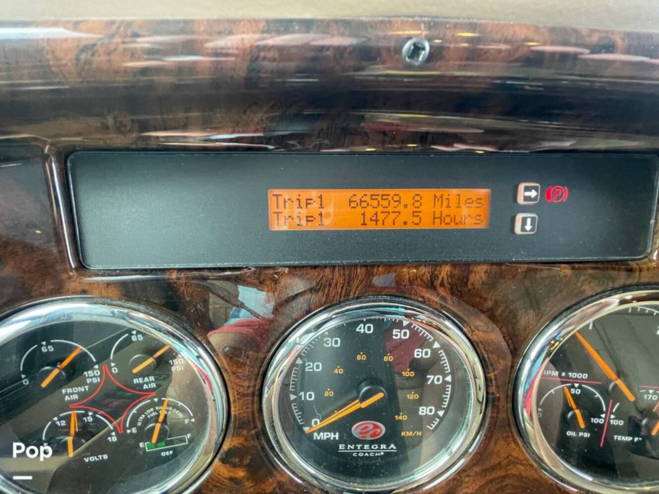 A photo of this 2015 Entegra Coach Cornerstone 45B