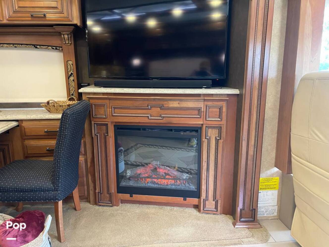 A photo of this 2015 Entegra Coach Cornerstone 45B