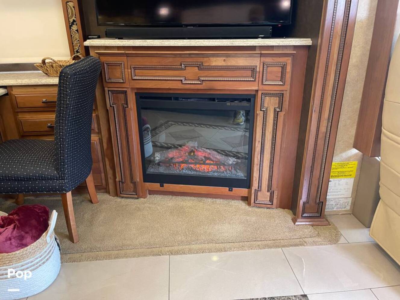 A photo of this 2015 Entegra Coach Cornerstone 45B