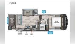 2022 Grand Design REFLECTION 150 SERIES 268BH RV