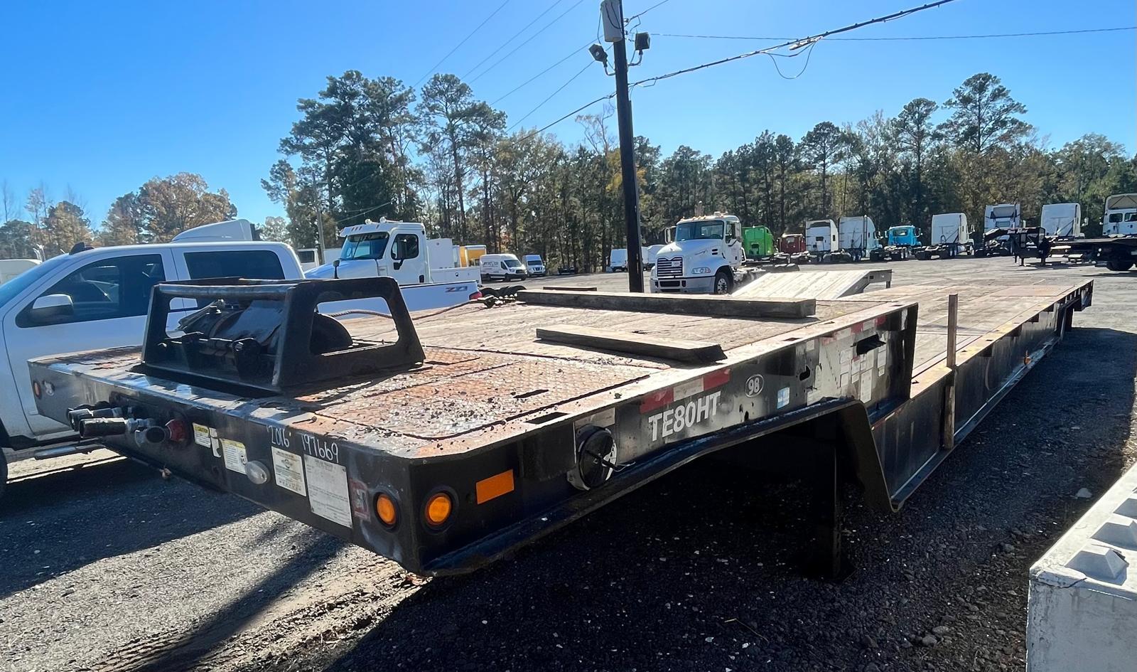 2016 TRAIL-EZE 48X102 STEP DECK TRAILER in Port Wentworth, GA