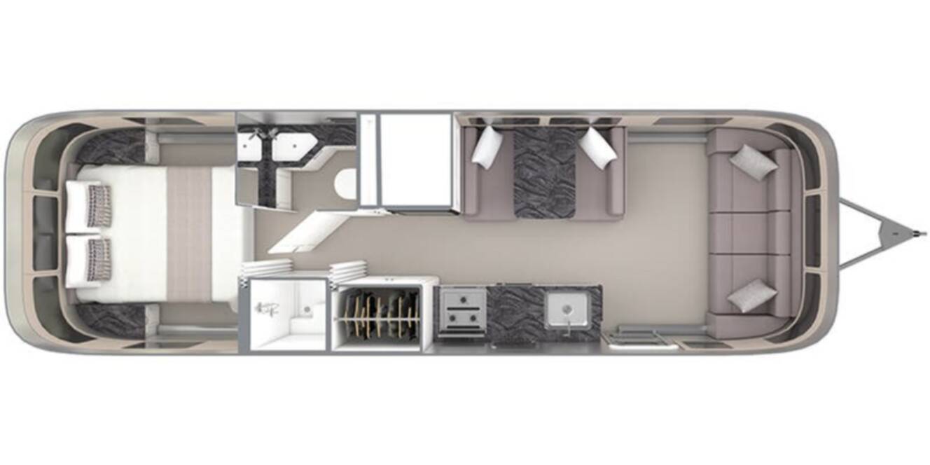 A photo of this 2025 Airstream Classic 30RB