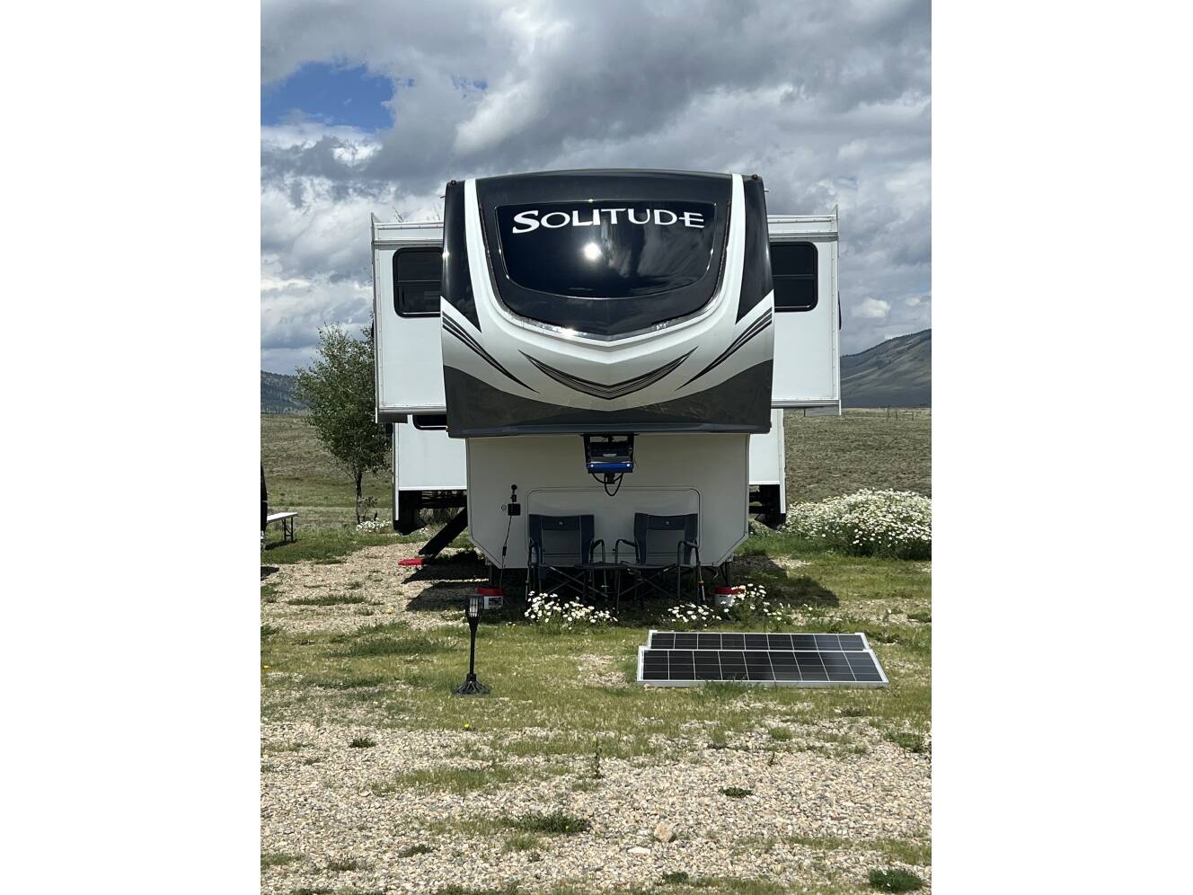 A photo of this 2022 Grand Design SOLITUDE 346FLS R