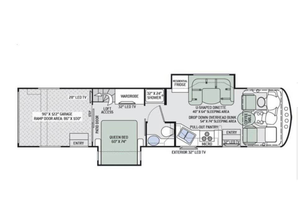 2017 Thor Motor Coach OUTLAW 37RB in berryville AR