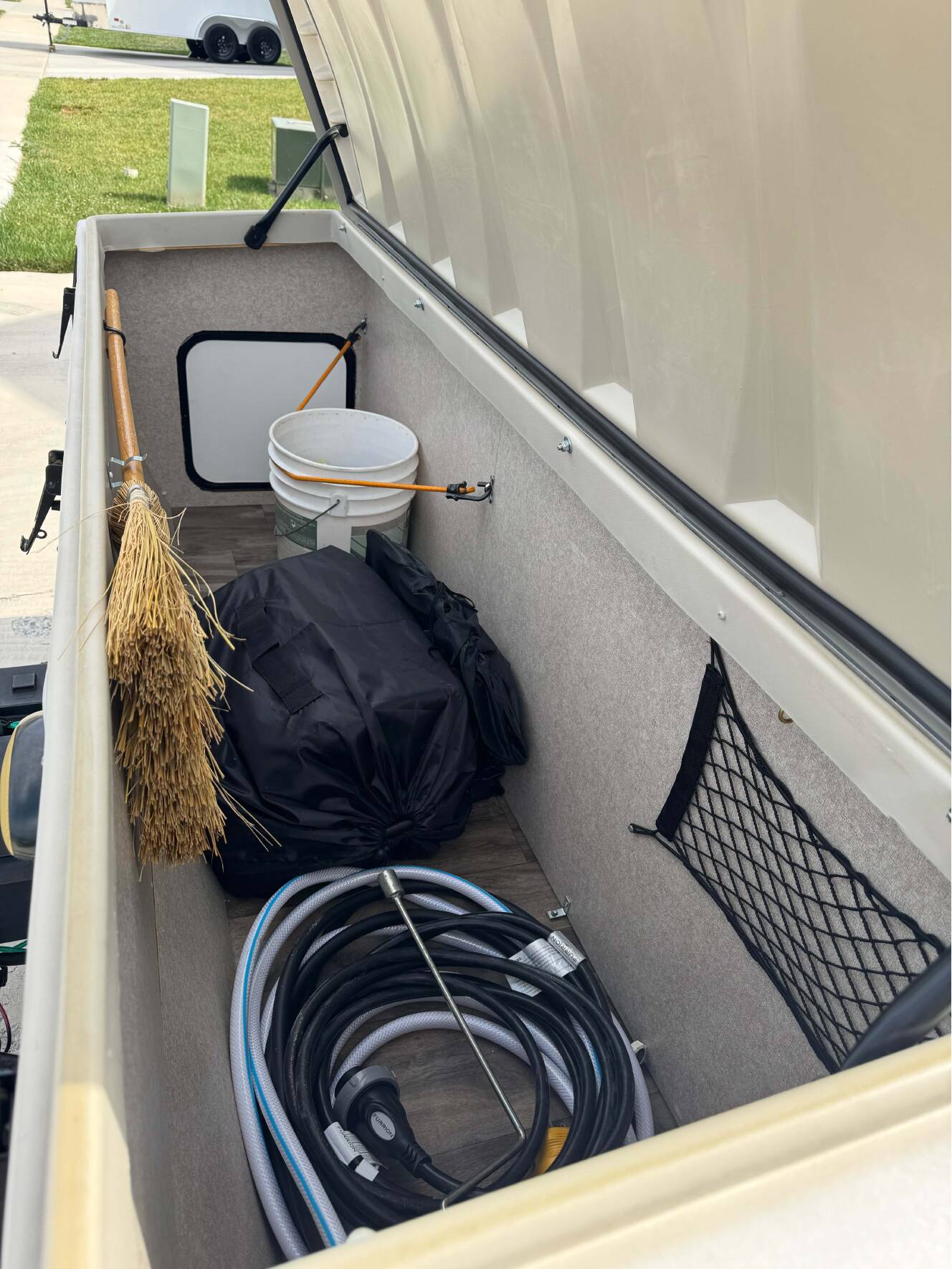 A photo of this 2018 Forest River FLAGSTAFF HARD SIDE T12RBST