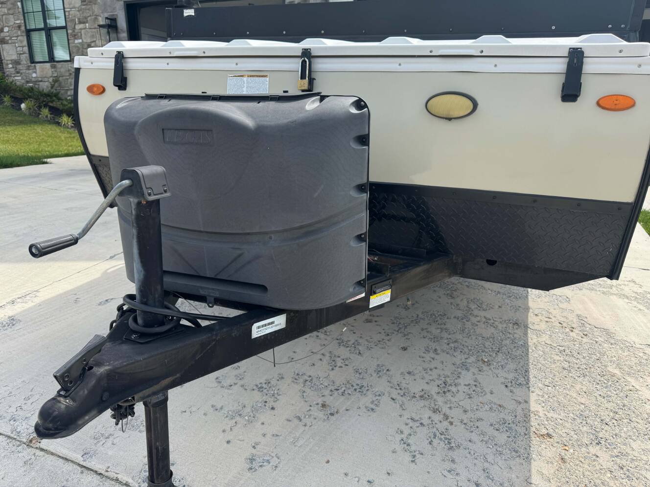 A photo of this 2018 Forest River FLAGSTAFF HARD SIDE T12RBST