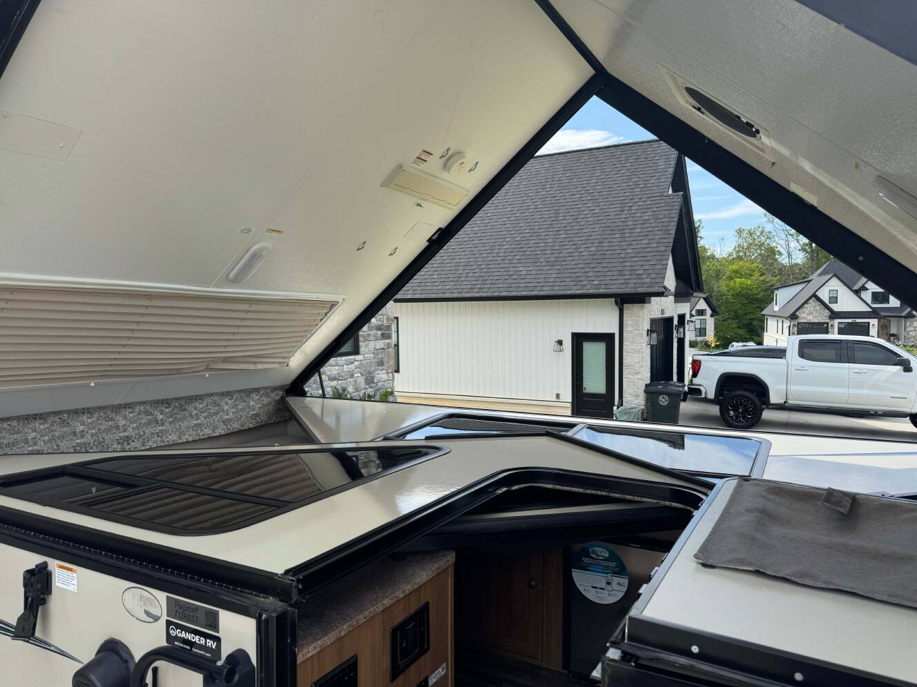 A photo of this 2018 Forest River FLAGSTAFF HARD SIDE T12RBST