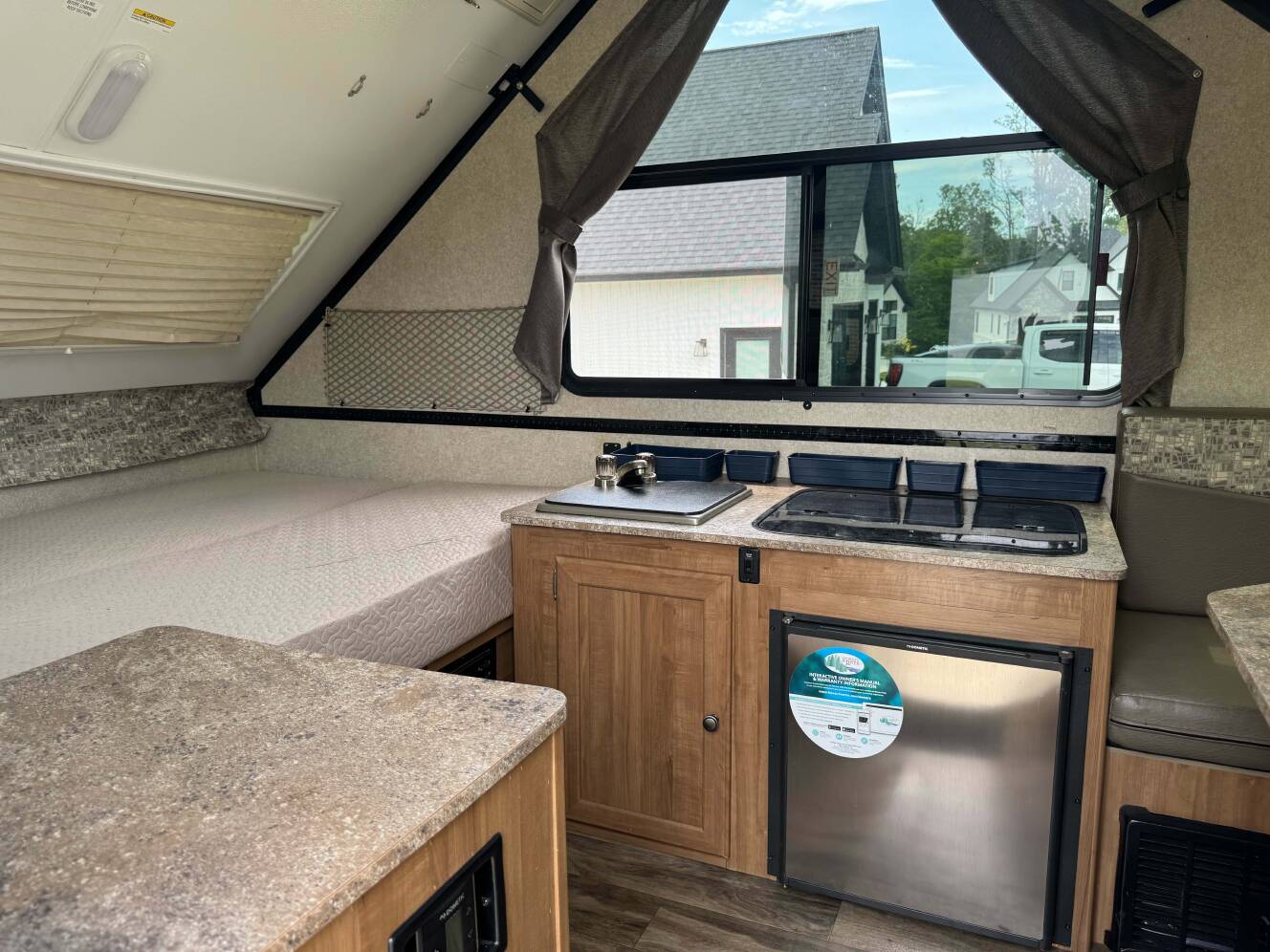 A photo of this 2018 Forest River FLAGSTAFF HARD SIDE T12RBST