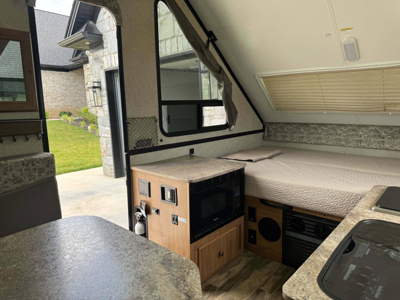 A photo of this 2018 Forest River FLAGSTAFF HARD SIDE T12RBST