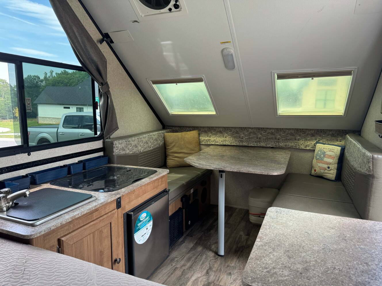 A photo of this 2018 Forest River FLAGSTAFF HARD SIDE T12RBST