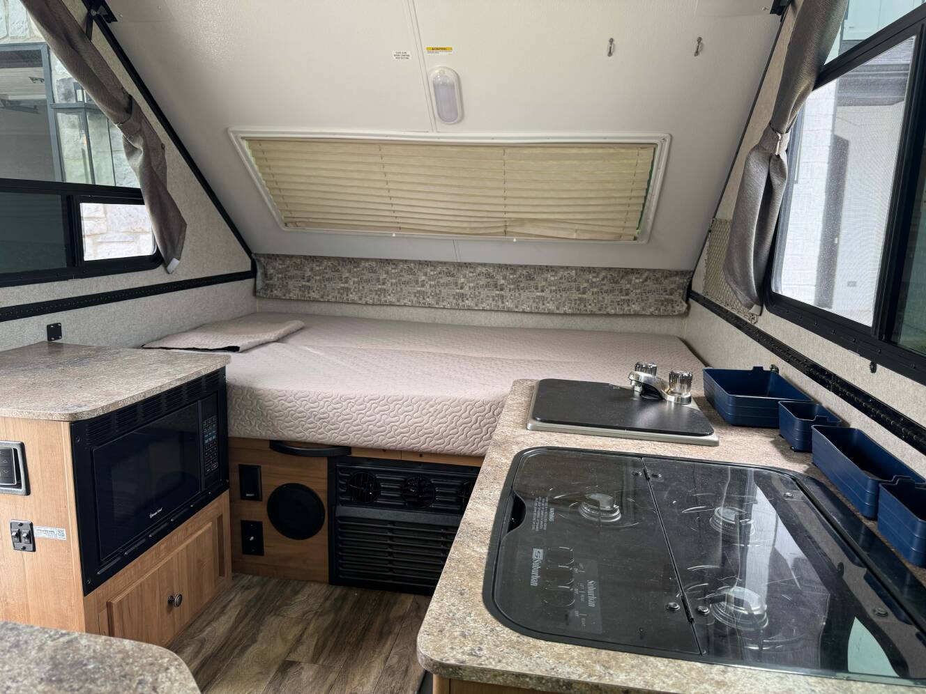 A photo of this 2018 Forest River FLAGSTAFF HARD SIDE T12RBST