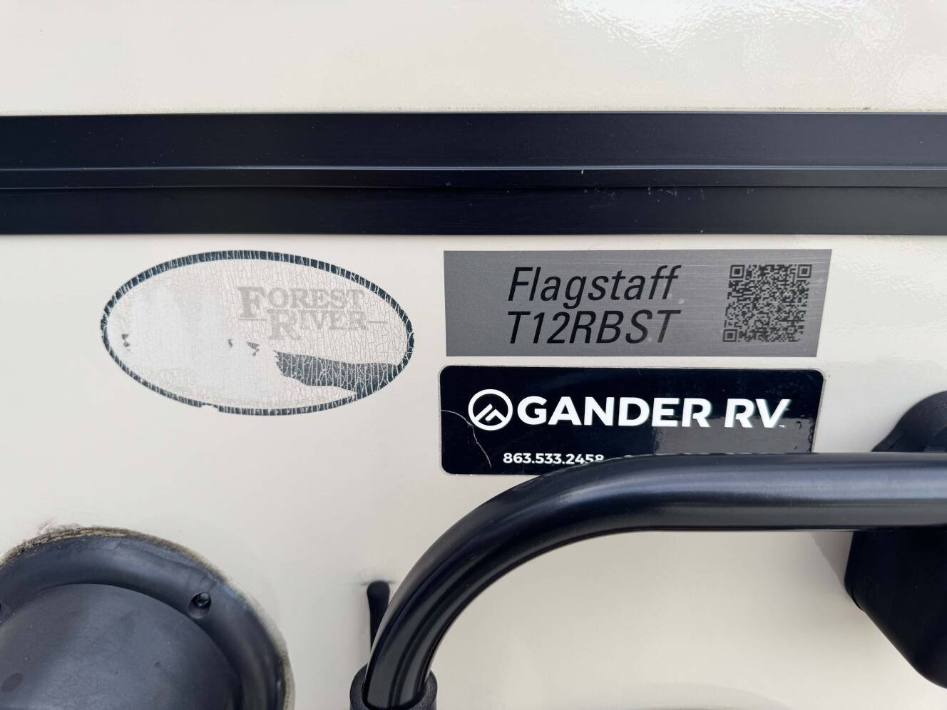 A photo of this 2018 Forest River FLAGSTAFF HARD SIDE T12RBST