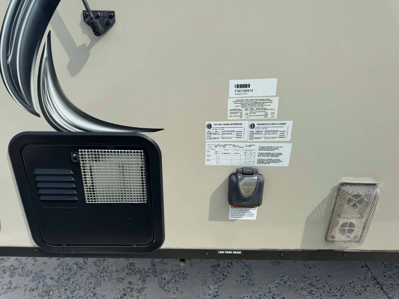 A photo of this 2018 Forest River FLAGSTAFF HARD SIDE T12RBST