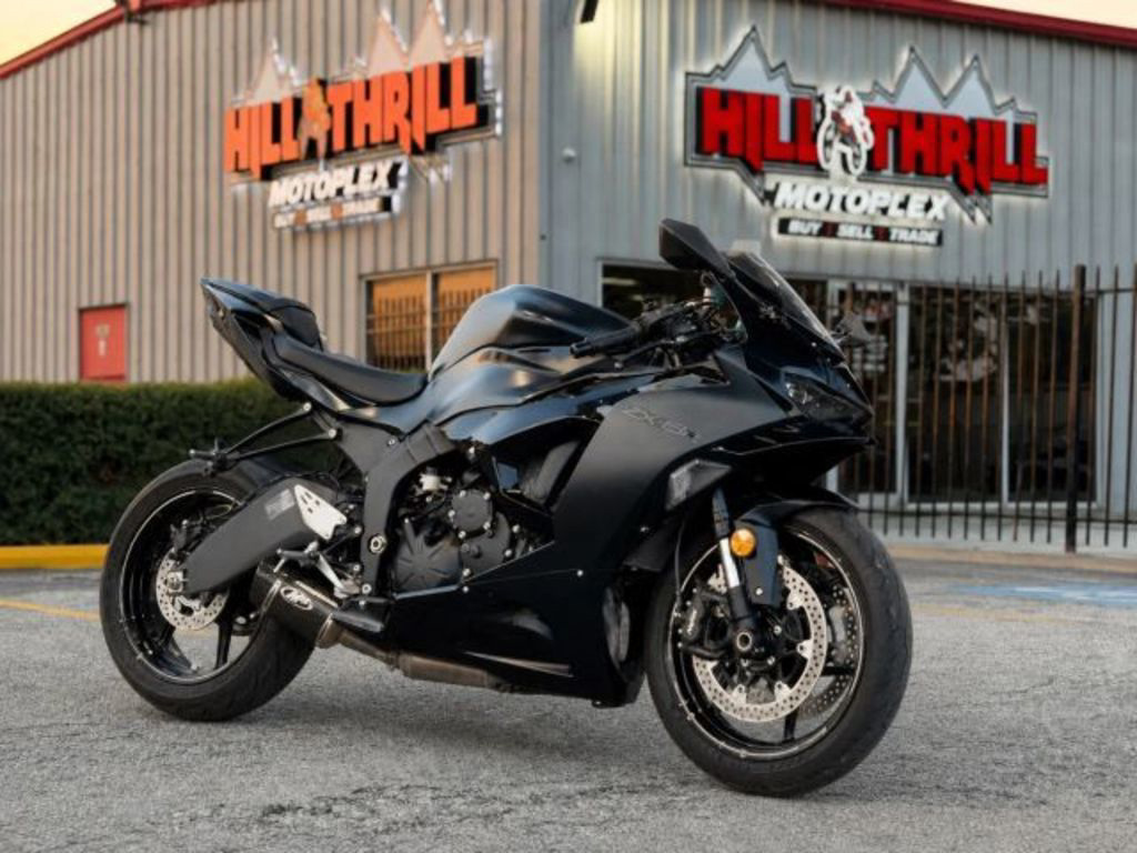 Black 2024 Kawasaki Ninja ZX-6R Motorcycles For Sale - Cycle Trader