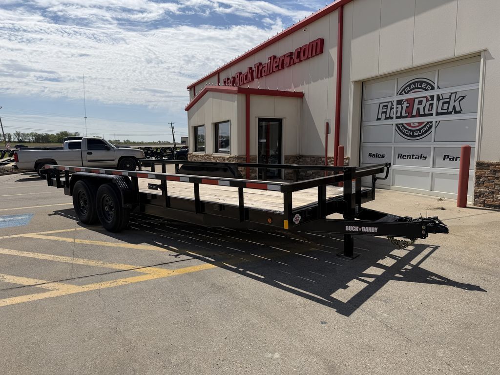 2026 Buck Dandy 20' H/D Equipment Trailer - Slide In Ramps in Hewitt, TX