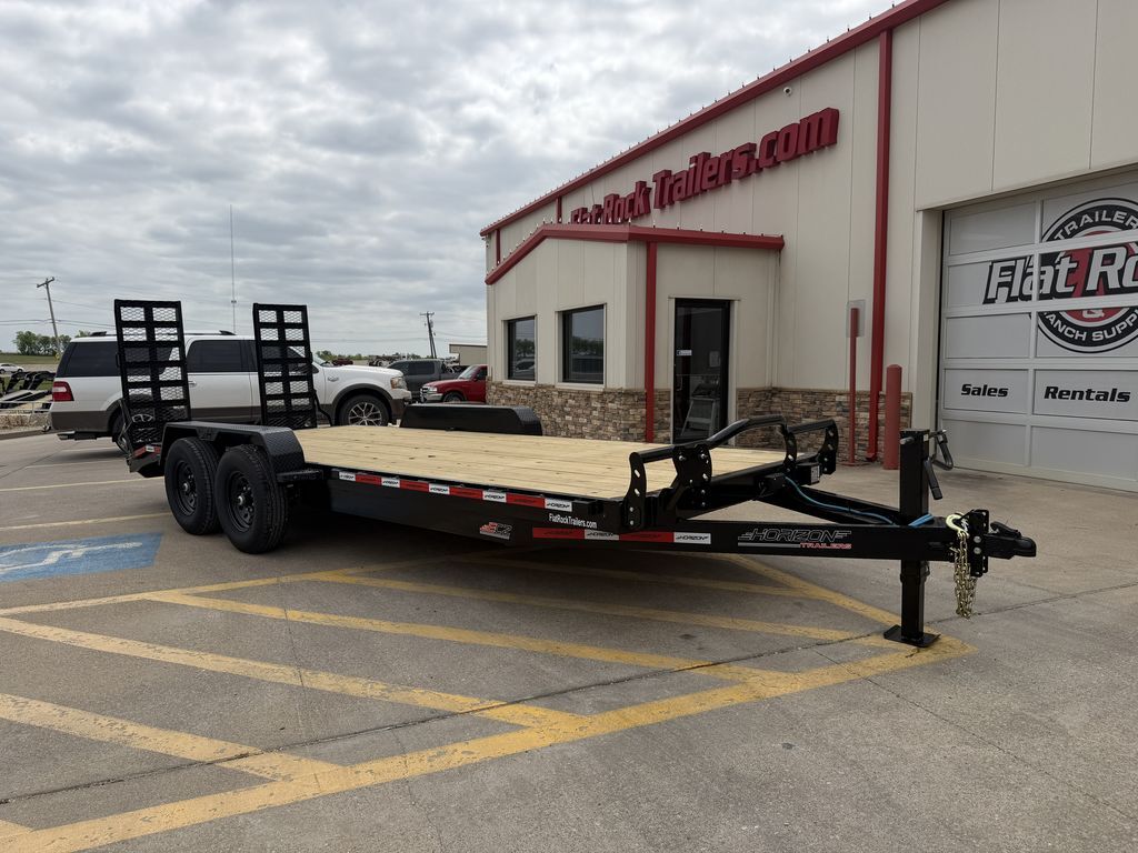 2026 Horizon ECZ 83 in x 20' BP Equipment Trailer w/ Stand Up Ramps in Hewitt, TX