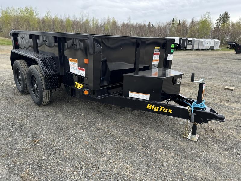2026 Big Tex 5"x10" 7K Dump Trailer w/Lockable Battery Box & Straigh in Houlton, NE
