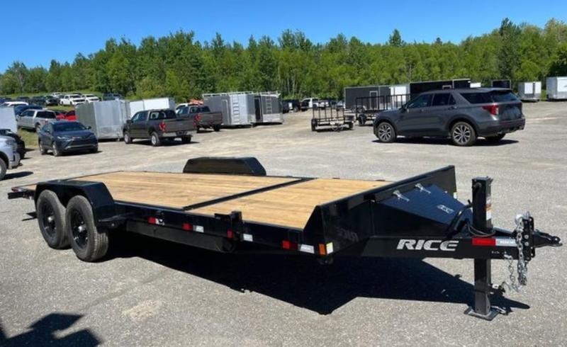 2025 Rice 7x22 14K Tilt Deck Trailer w/Toolbox & Spare Tire Mount in Houlton, NE