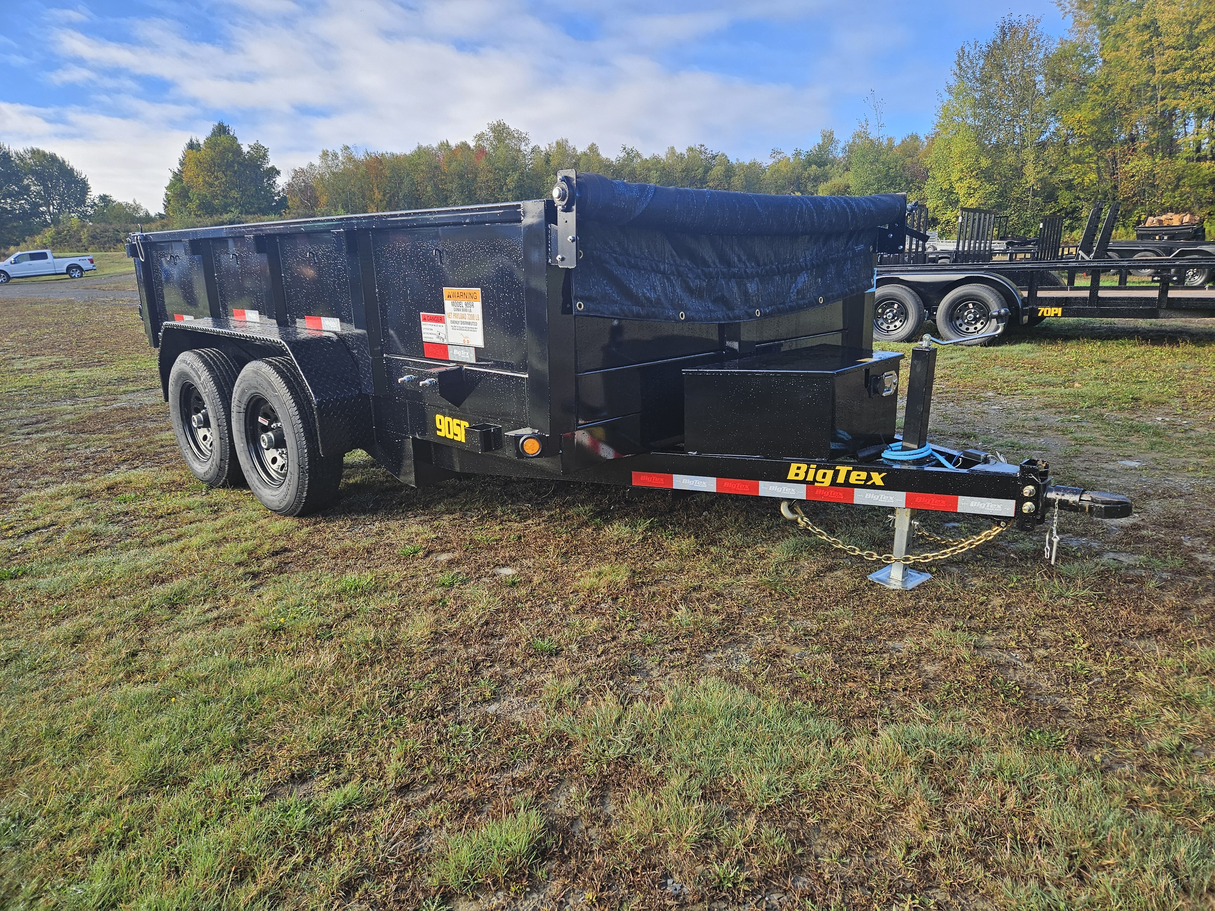 2026 Big Tex 6"x12" 10K Dump Trailer w/Lockable Battery Box & Straig in Houlton, NE