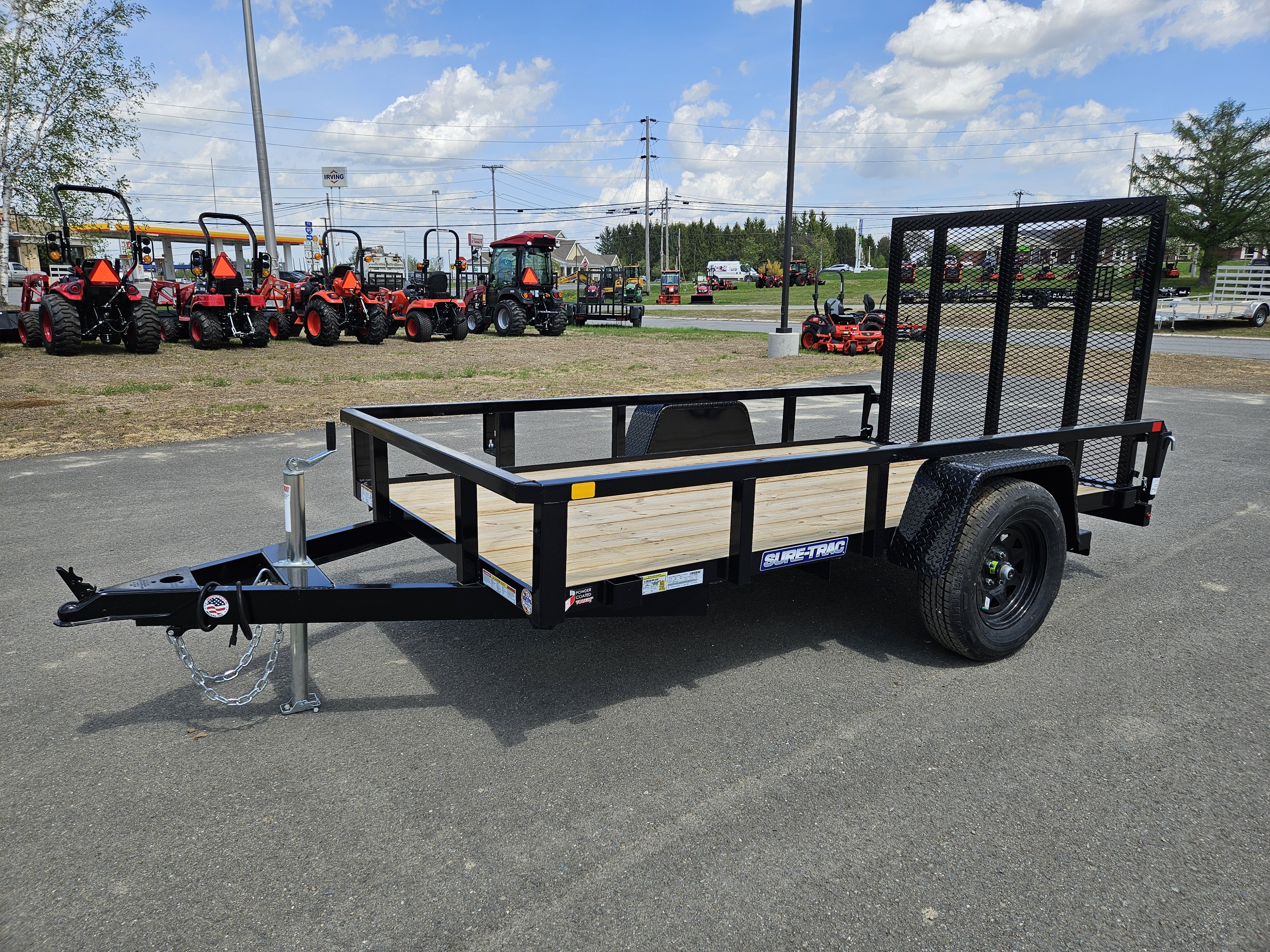 2026 Sure-Trac 5x10 Powder Coated 3K Tube Top Utility Trailer in Houlton, NE
