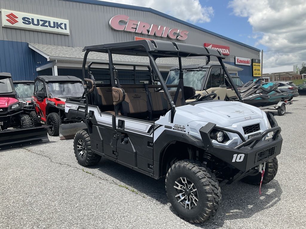 White Kawasaki Mule Pro-Fxt 1000 Four Wheelers For Sale - ATV Trader