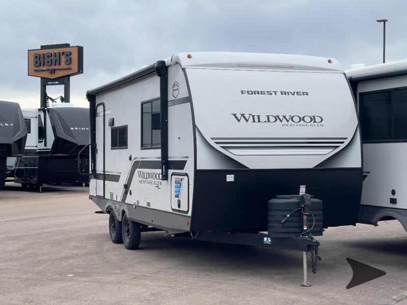 2026 Forest River Rv Wildwood Heritage Glen Hyper-Lyte 21RBHL in meridian ID