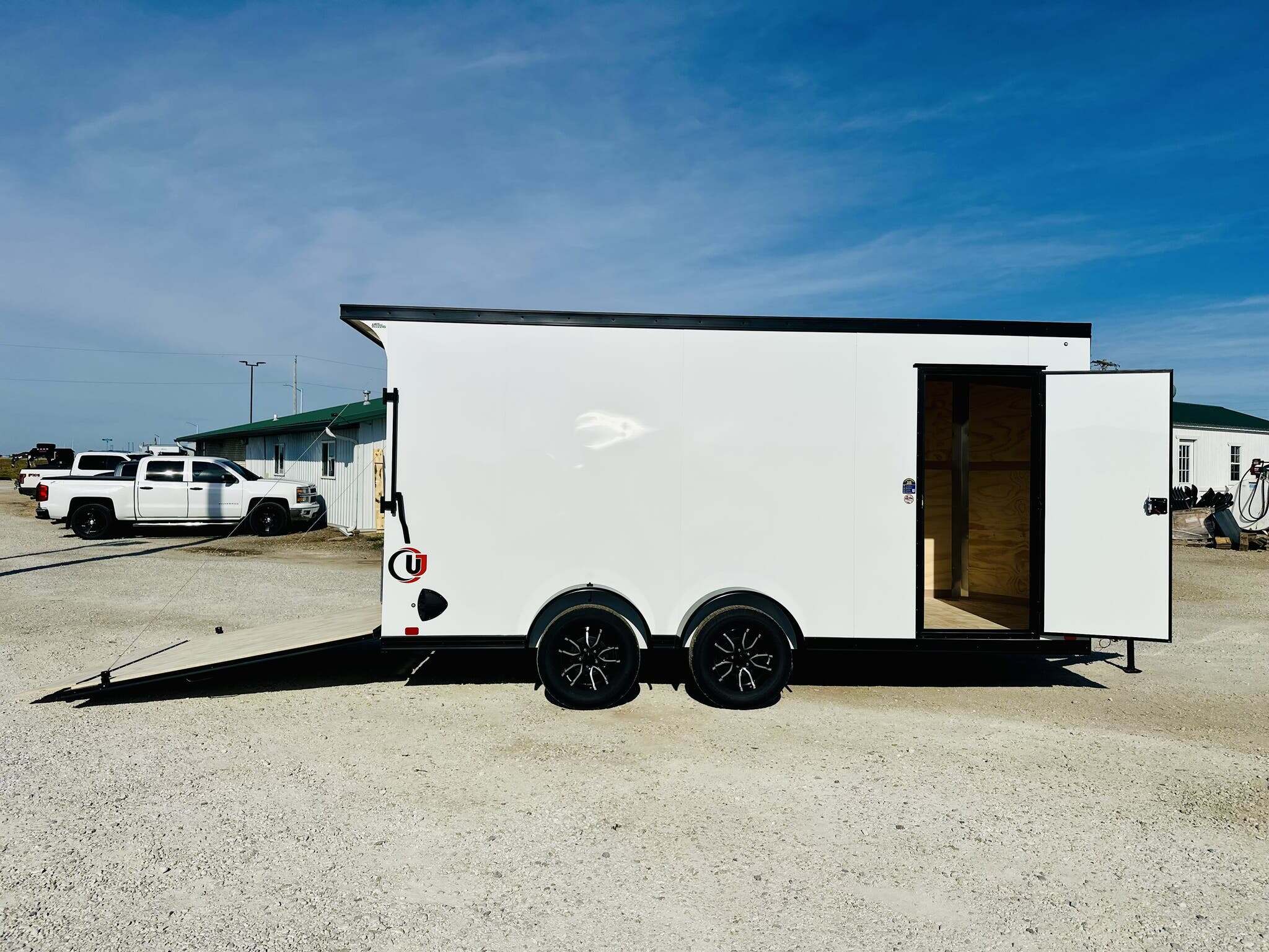 2026 United Trailers UJ 7X16 Enclosed -25 Yr Floor Warranty -Torsion Axles in Goodfield, IL