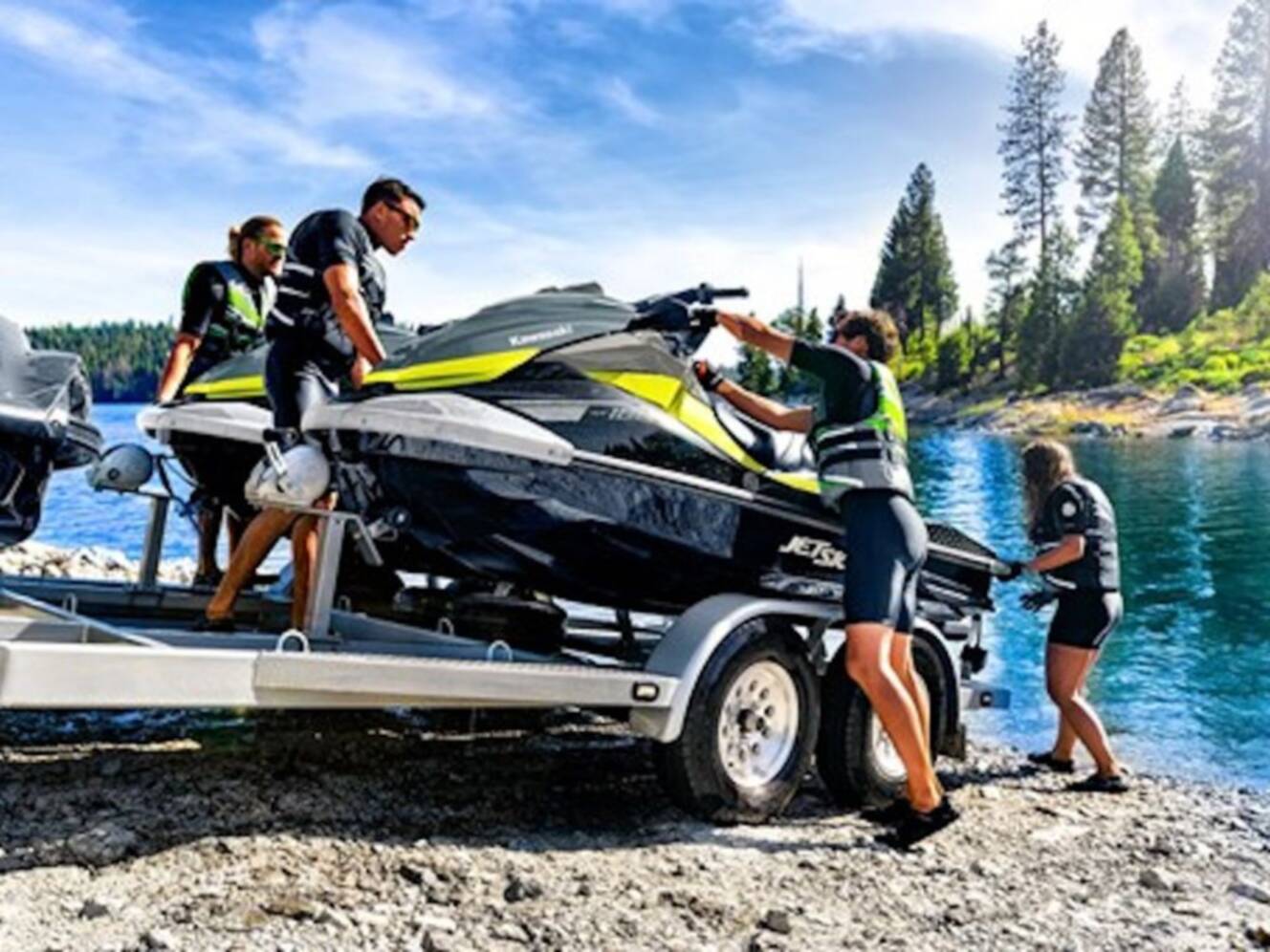 A photo of this 2026 Kawasaki Jet Ski® ST® 160X