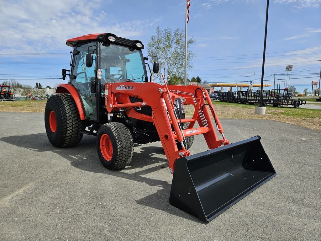 2025 KIOTI NS6010HC 57HP Cab Tractor with Loader & Bucket in Houlton, ME