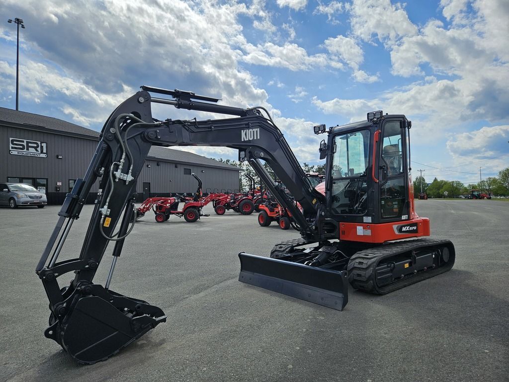 2026 Kioti 5.7T Mini Excavator HVAC Cab with Angle Blade in Houlton, ME