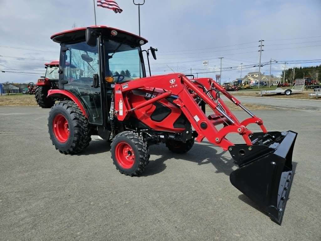 2025 TYM T3025CH 24HP Tractor with Cab, Loader & Bucket in Houlton, ME