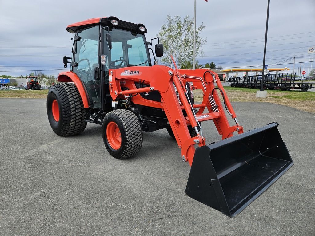2025 KIOTI NS4710HCB 57HP Cab Tractor with Loader & Bucket in Houlton, ME
