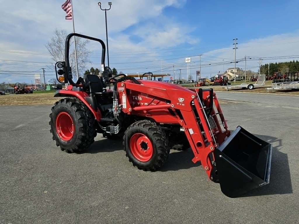 2025 TYM T474 48HP Open Station Tractor with Quick Attach Loader in Houlton, ME