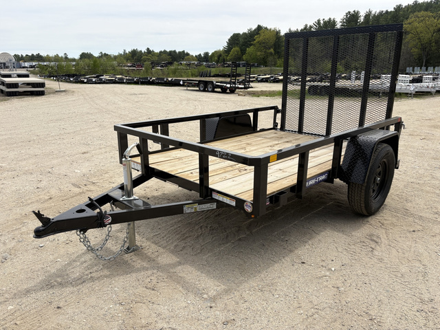 2026 SURE-TRAC 5X8 3K Powder Coated Tube Top Utility Trailer W/Sp in Turner, ME