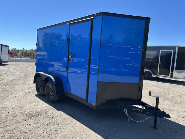 2026 COVERED WAGON 6X12 Enclosed Cargo W/Blackout Package & Polycor E in Turner, ME