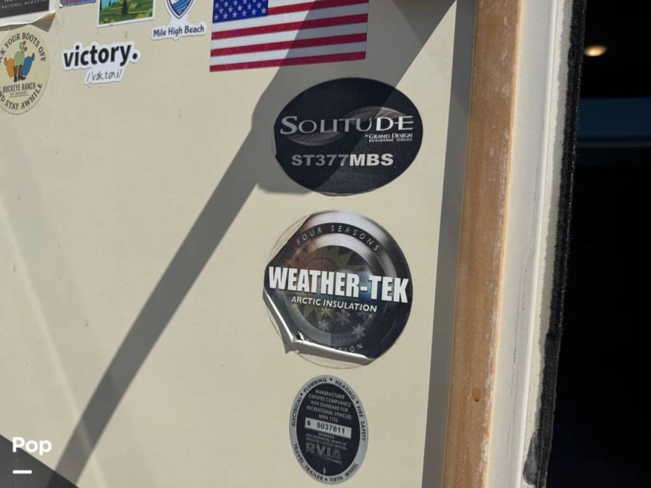 A photo of this 2019 Grand Design Solitude 377MBS