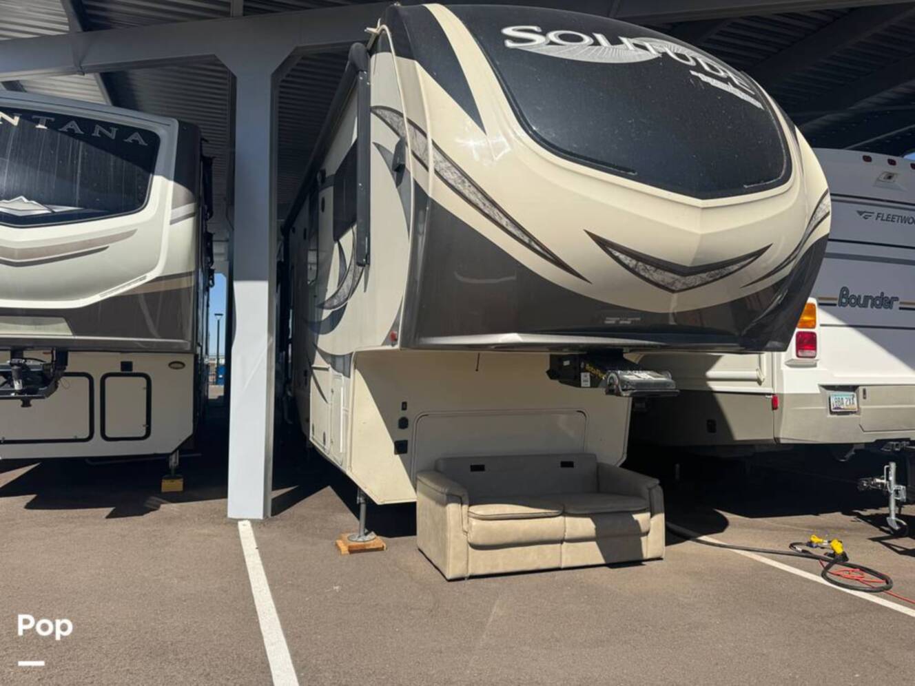 A photo of this 2019 Grand Design Solitude 377MBS
