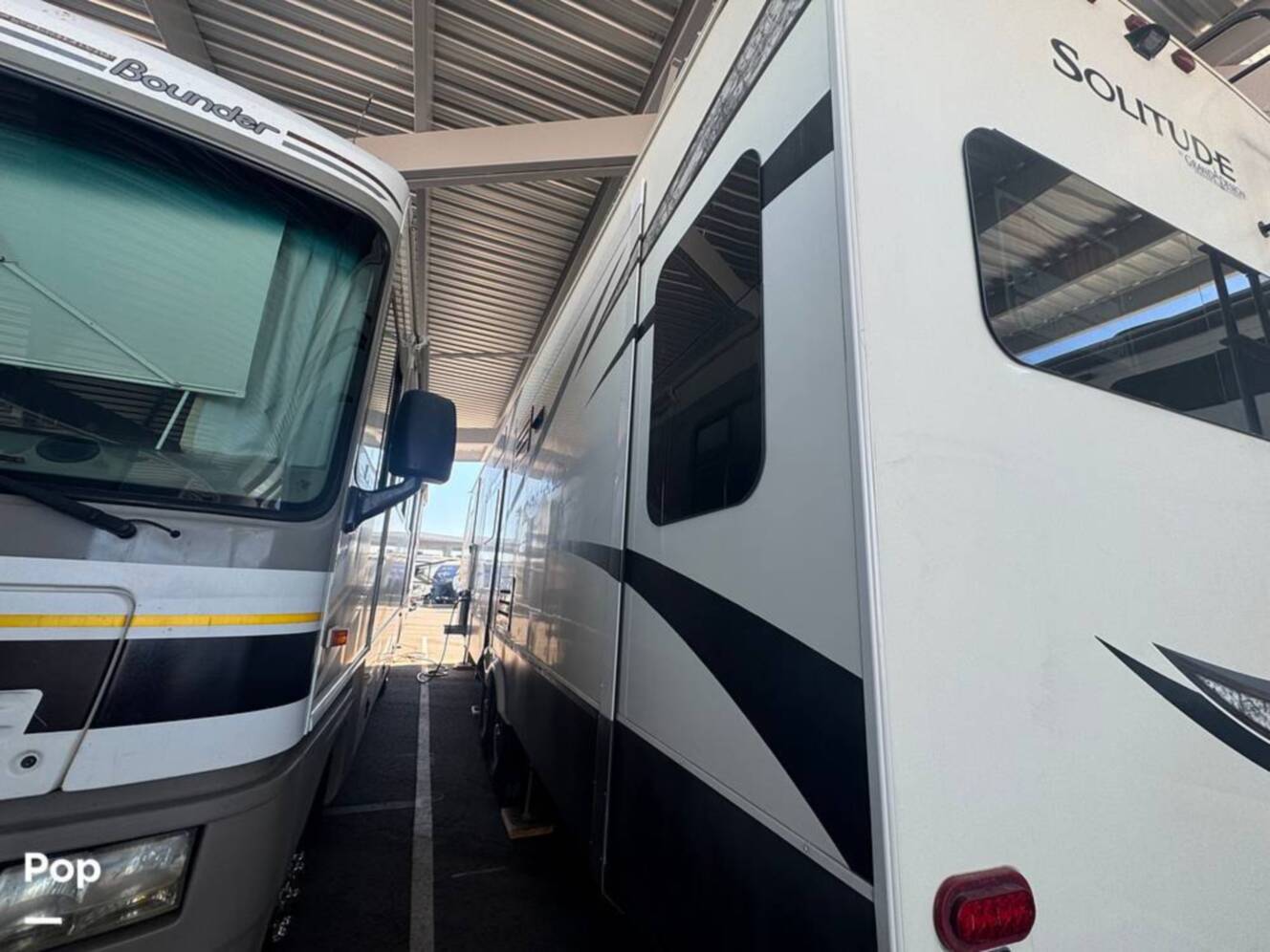 A photo of this 2019 Grand Design Solitude 377MBS