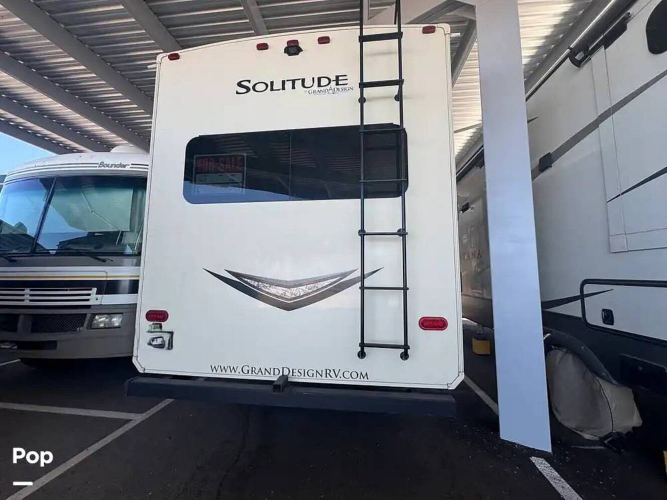 A photo of this 2019 Grand Design Solitude 377MBS