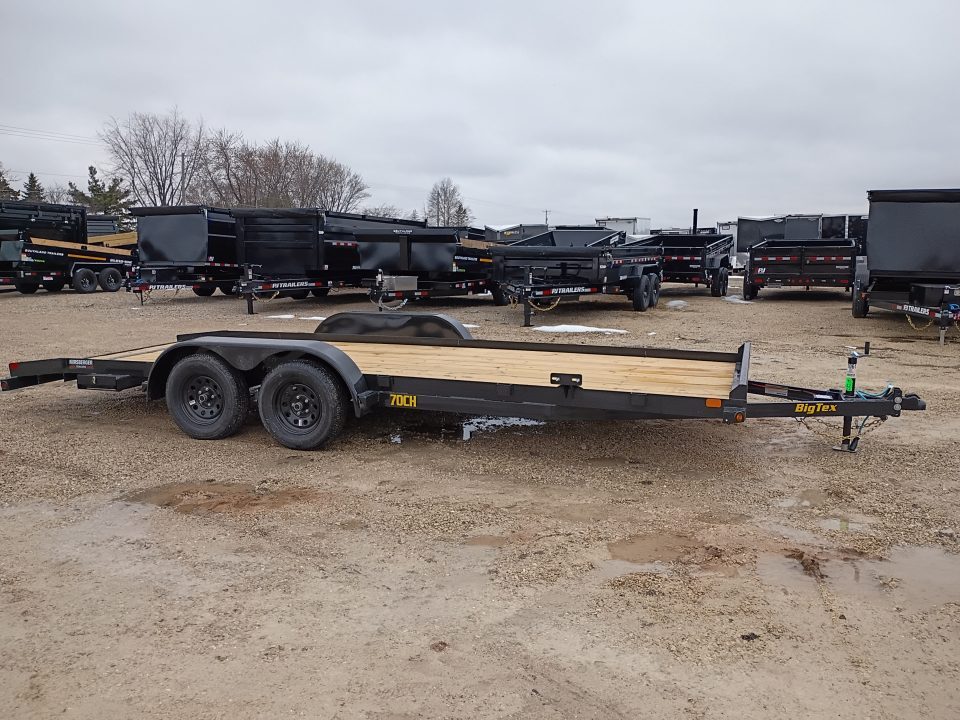 2026 Big Tex Trailers 83X20 7K TA CAR HAULER in Hilbert, WI