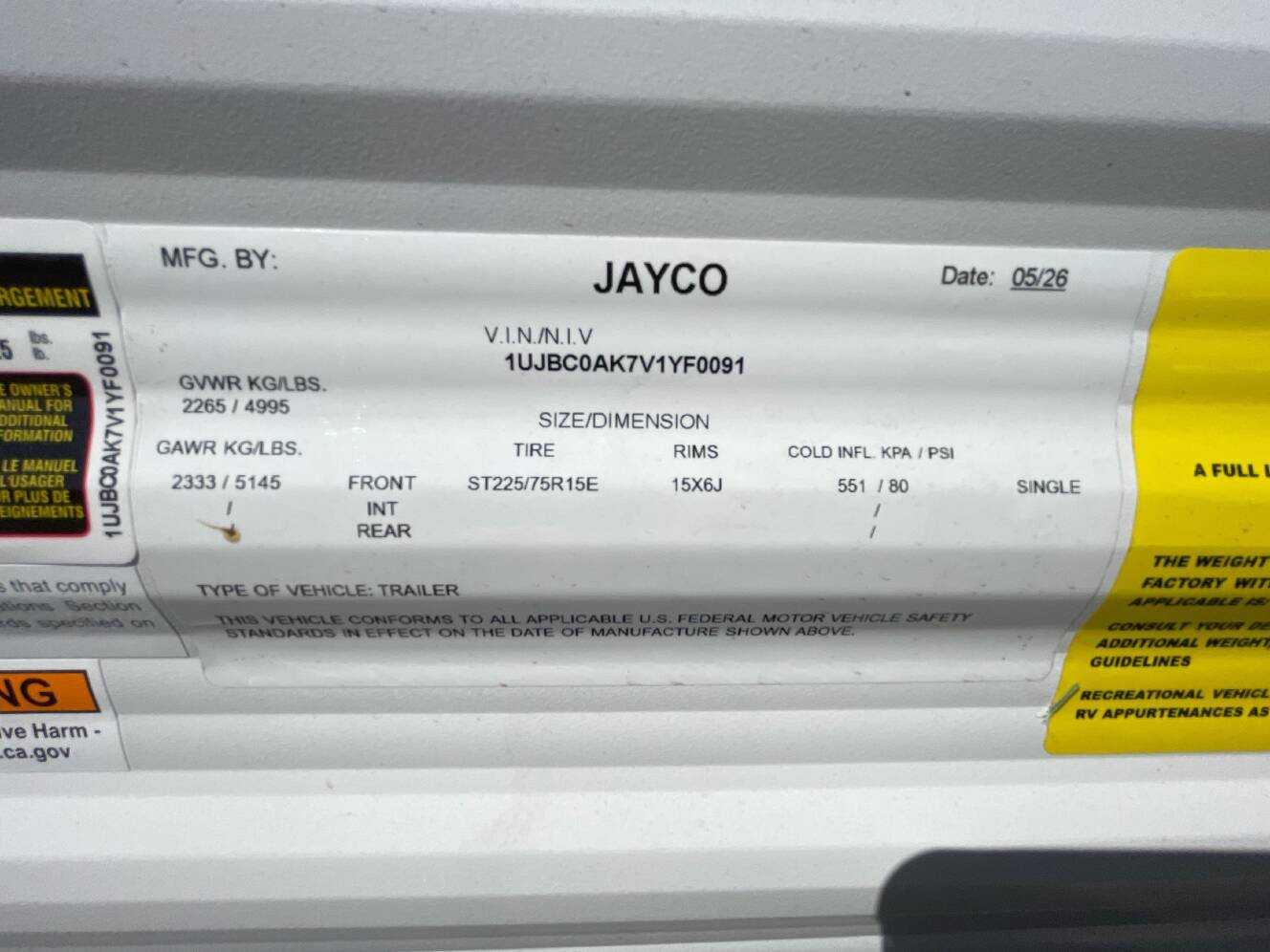A photo of this 2027 Jayco JAY FLIGHT 197MB