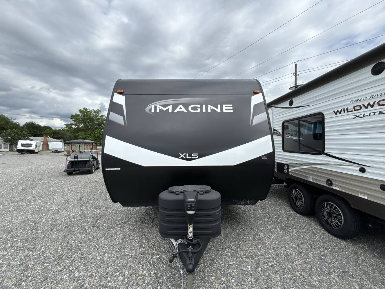 A photo of this 2024 Grand Design IMAGINE XLS 22RBE