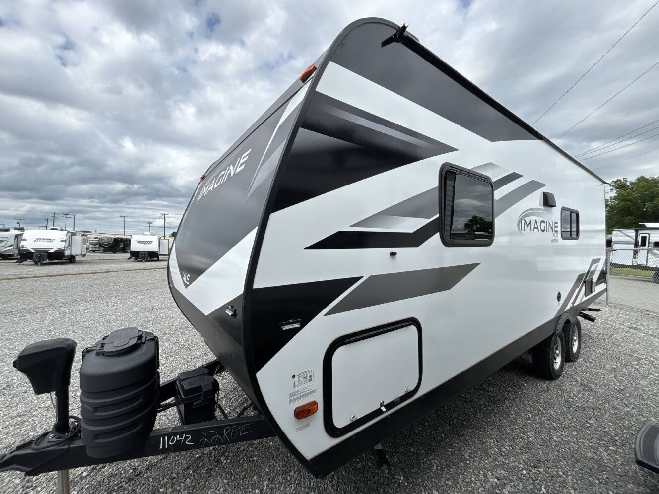 A photo of this 2024 Grand Design IMAGINE XLS 22RBE