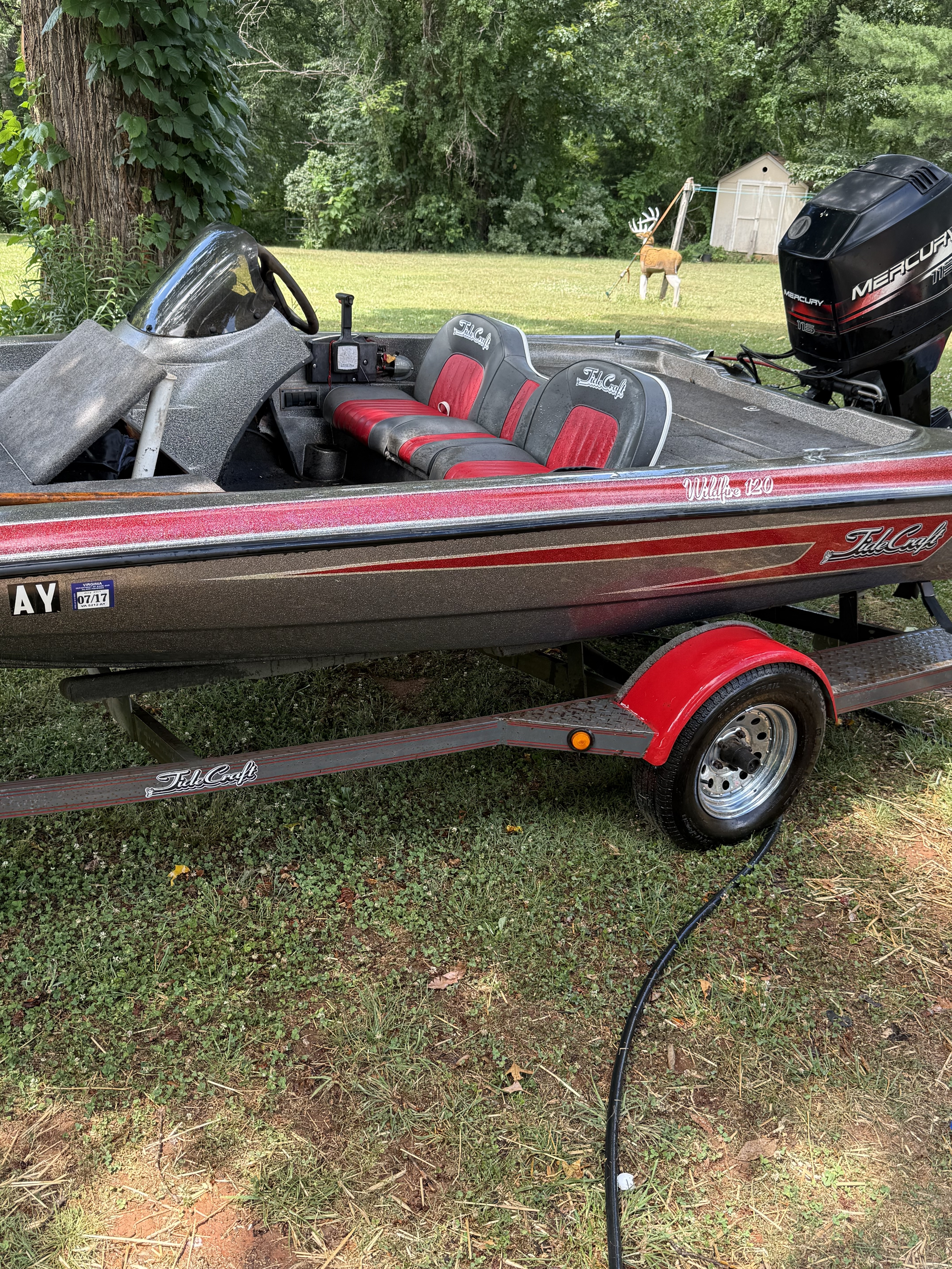 1997 Tide Craft Bass Boat in dillwyn VA