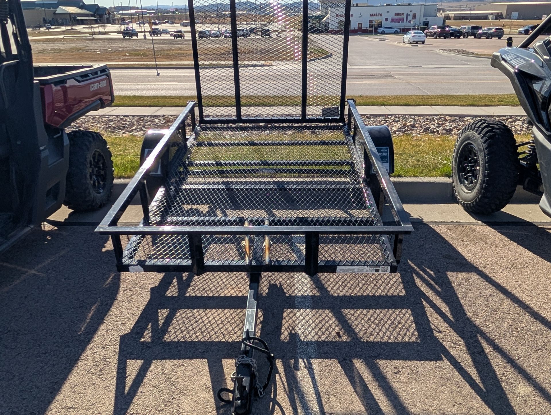 2022 Carry-On Trailers 5 x 8 ft. 2K Utility Trailer 13 in. Tire Mesh Floor in rapid city SD