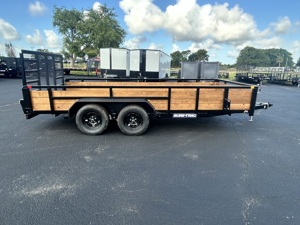 2026 Sure-Trac 7X16 TUBE TOP WOOD SIDING in Cocoa, FL