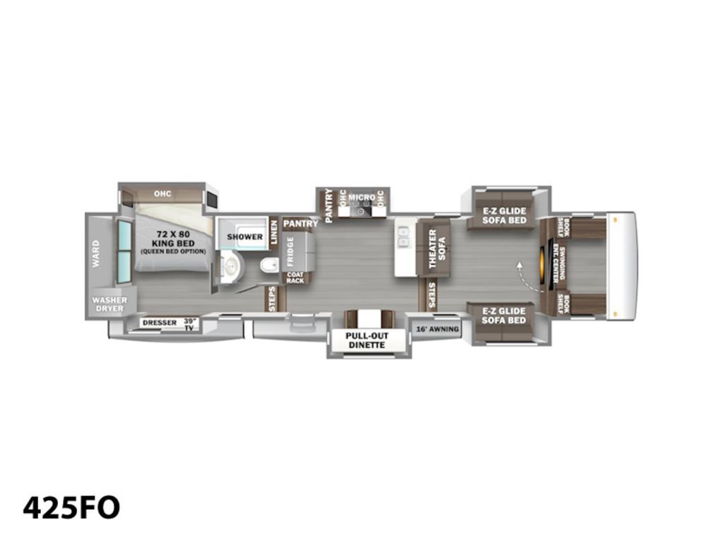 2025 Forest River Riverstone 425FO in spokane WA