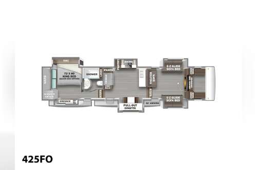 2025 Forest River Riverstone 425FO in spokane WA